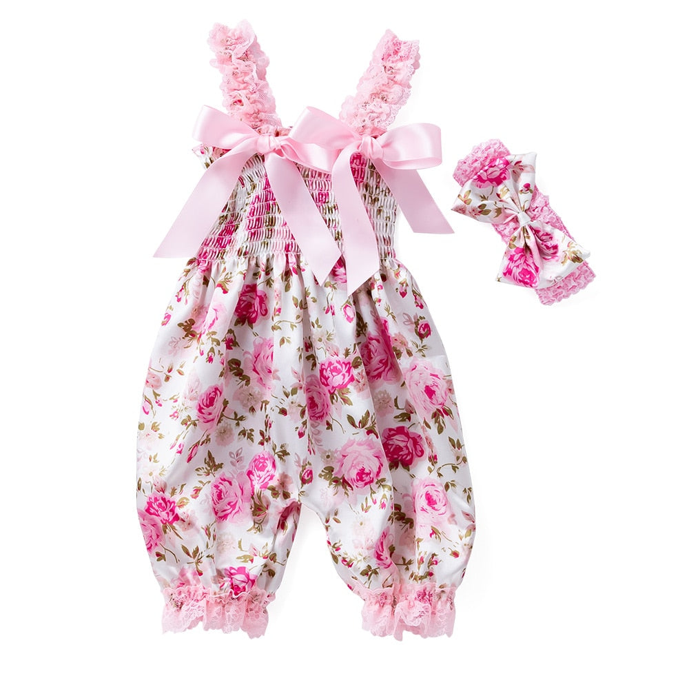 Lovely Romper 3-12M Set - Coco Potato - dresses and partywear for little girls