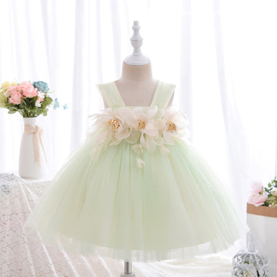 Tulle Dress 12M-4yrs Baby Toddler Girl Dress - Coco Potato - dresses and partywear for little girls