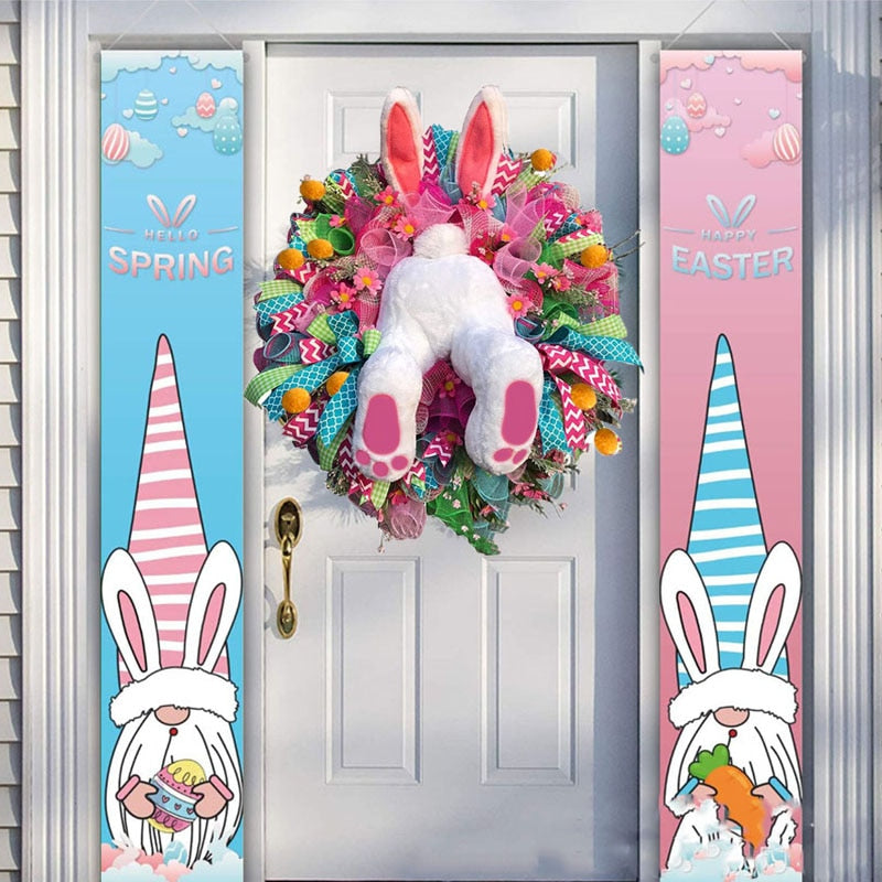Easter Rabbit Garlands Bunny Ornaments - Coco Potato - dresses and partywear for little girls