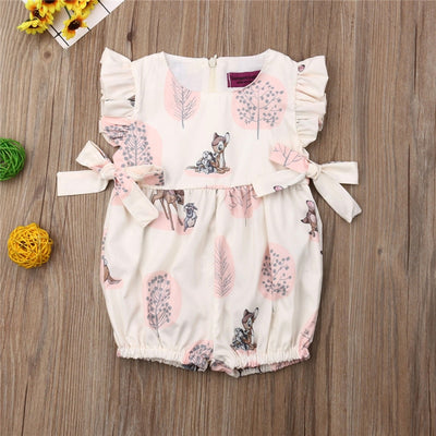 Deer Romper 6-24M Jumpsuit - Coco Potato - dresses and partywear for little girls