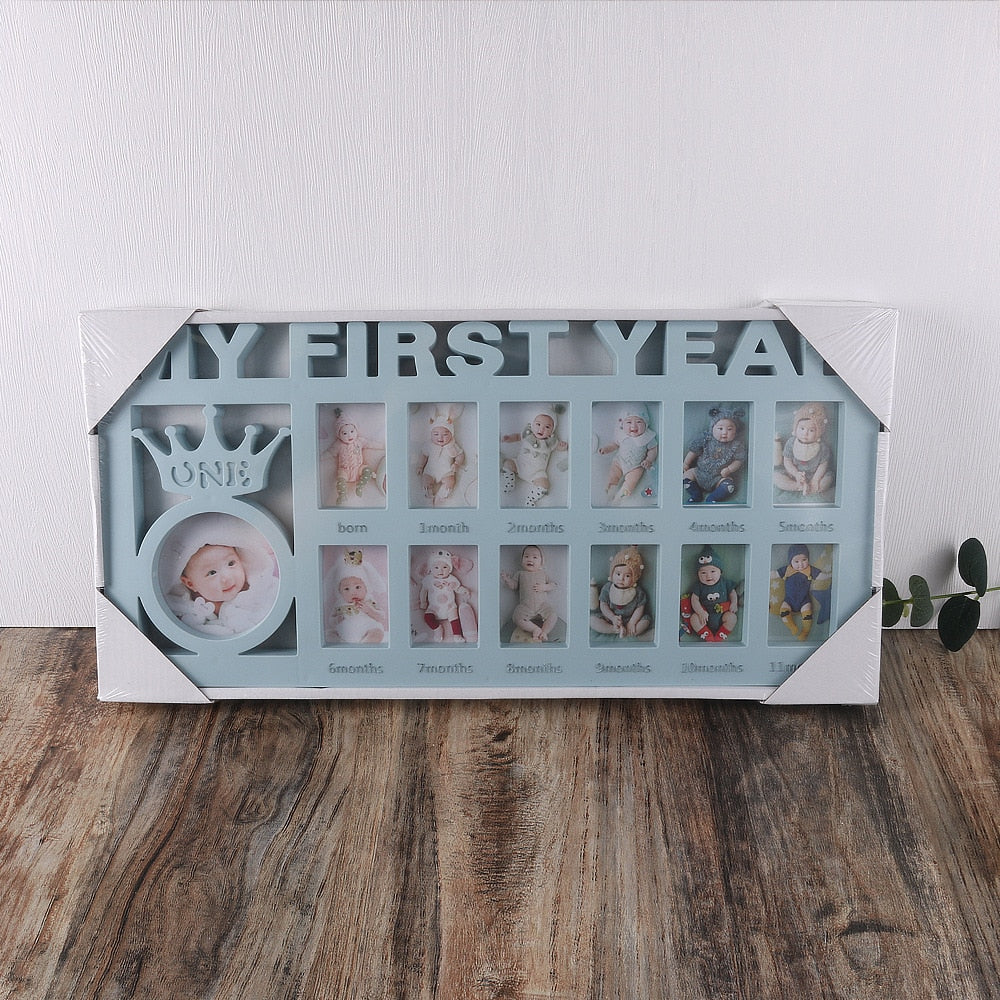 Baby First Year Photo Frame - Coco Potato - dresses and partywear for little girls