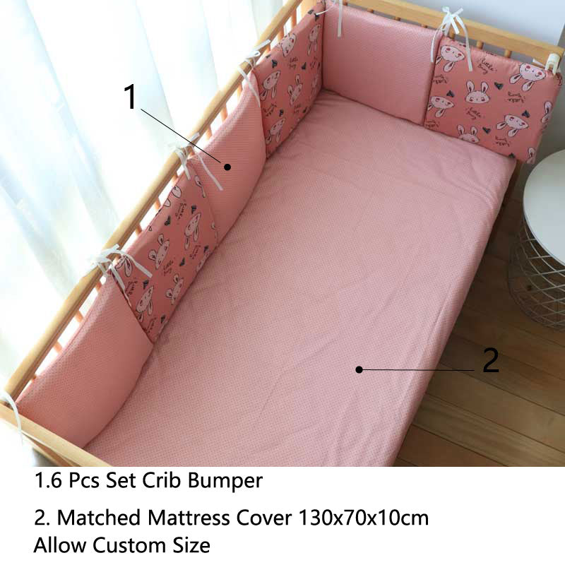 Bed Bumper Crib Protector Room Decor Home - Coco Potato - dresses and partywear for little girls